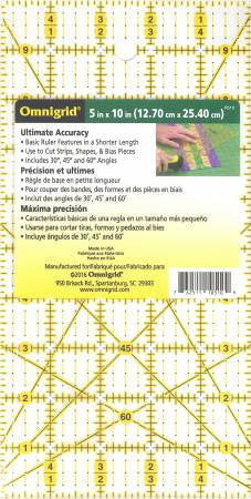 Omnigrid 5"x10" Ruler