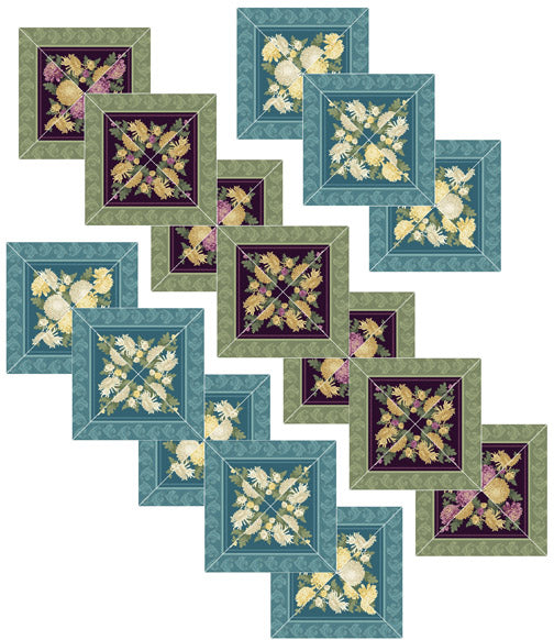 One Fabric Runner Pattern