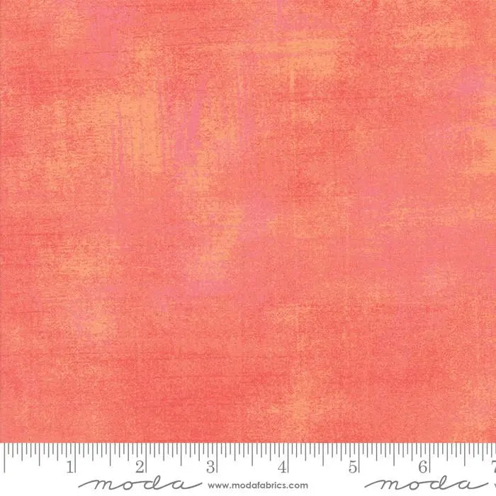 Orange Grunge Basics Papaya Punch 44"/45" Per Yard