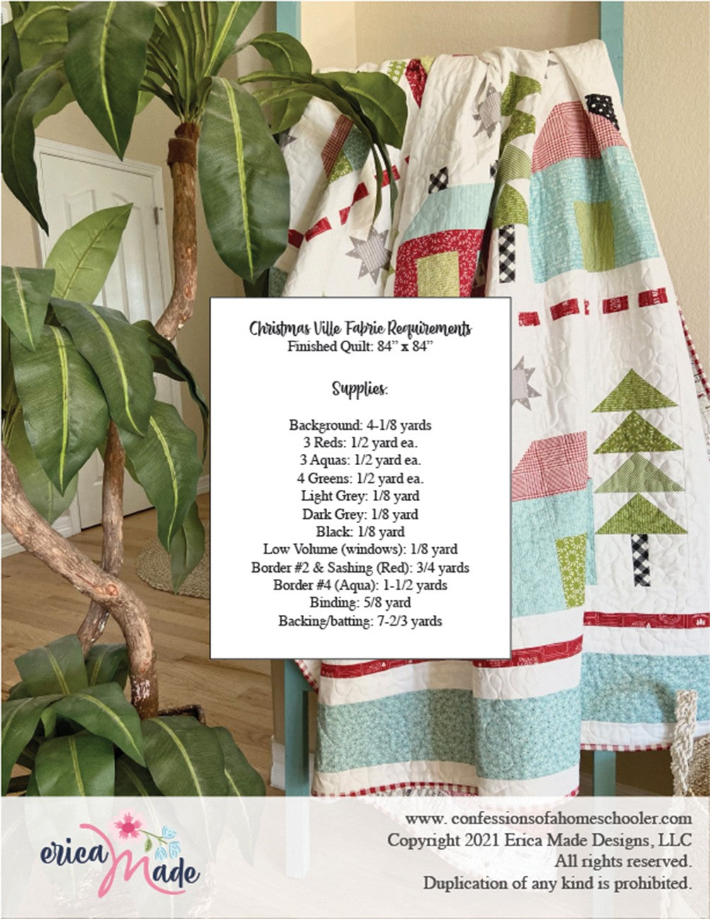 Christmas Ville Quilt Pattern