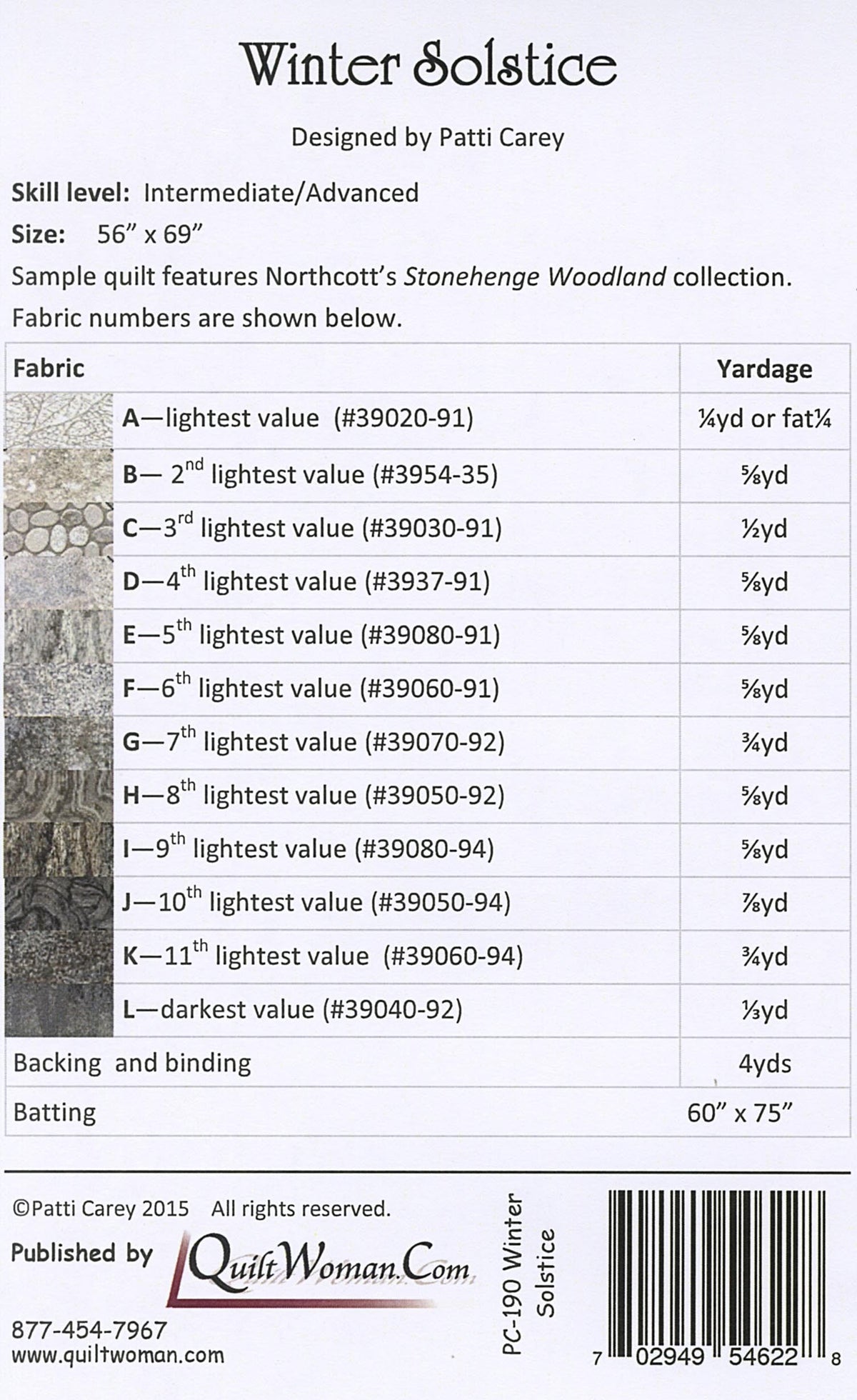 Winter Solstice Quilt Pattern