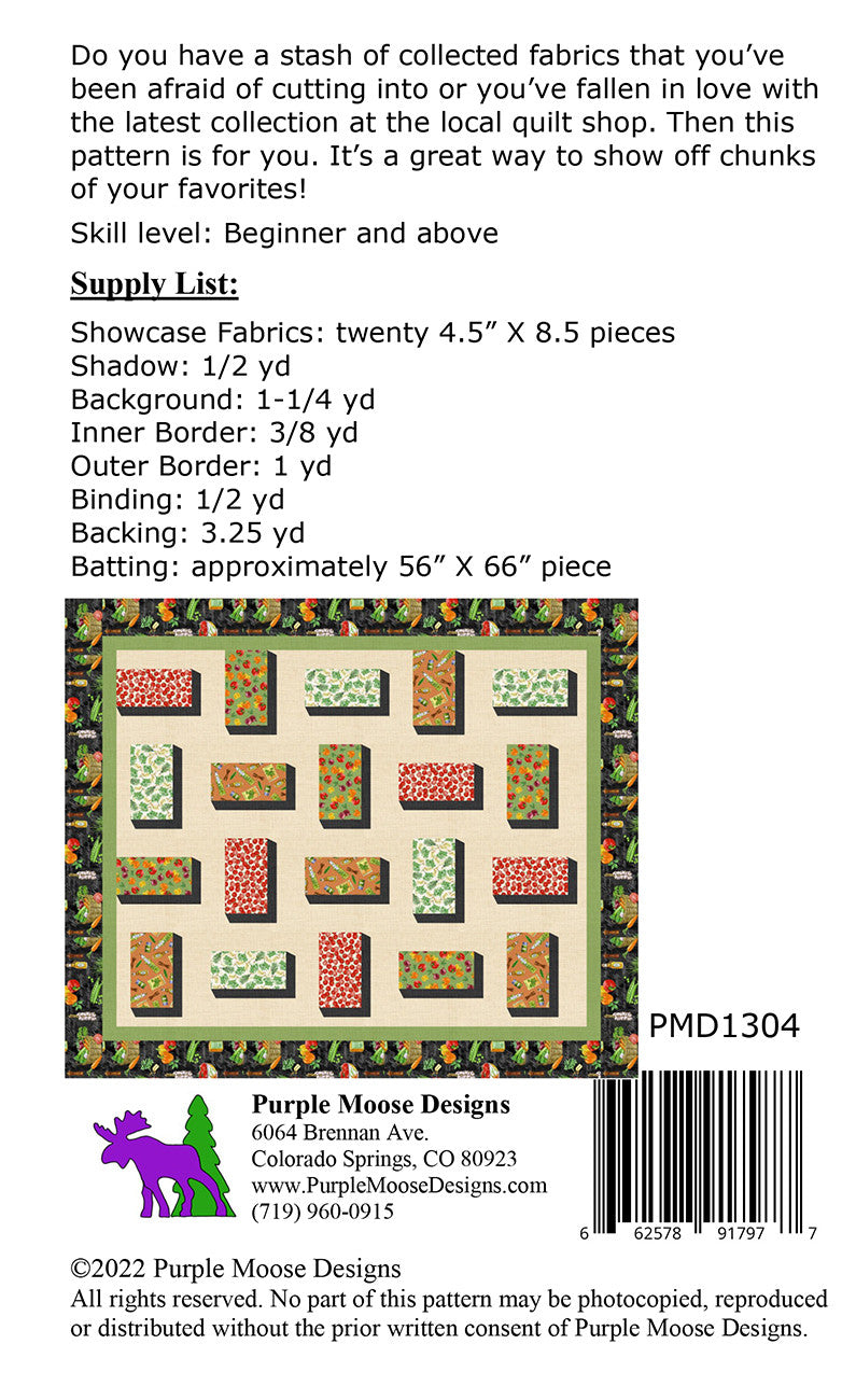 Slim Shady Quilt Pattern