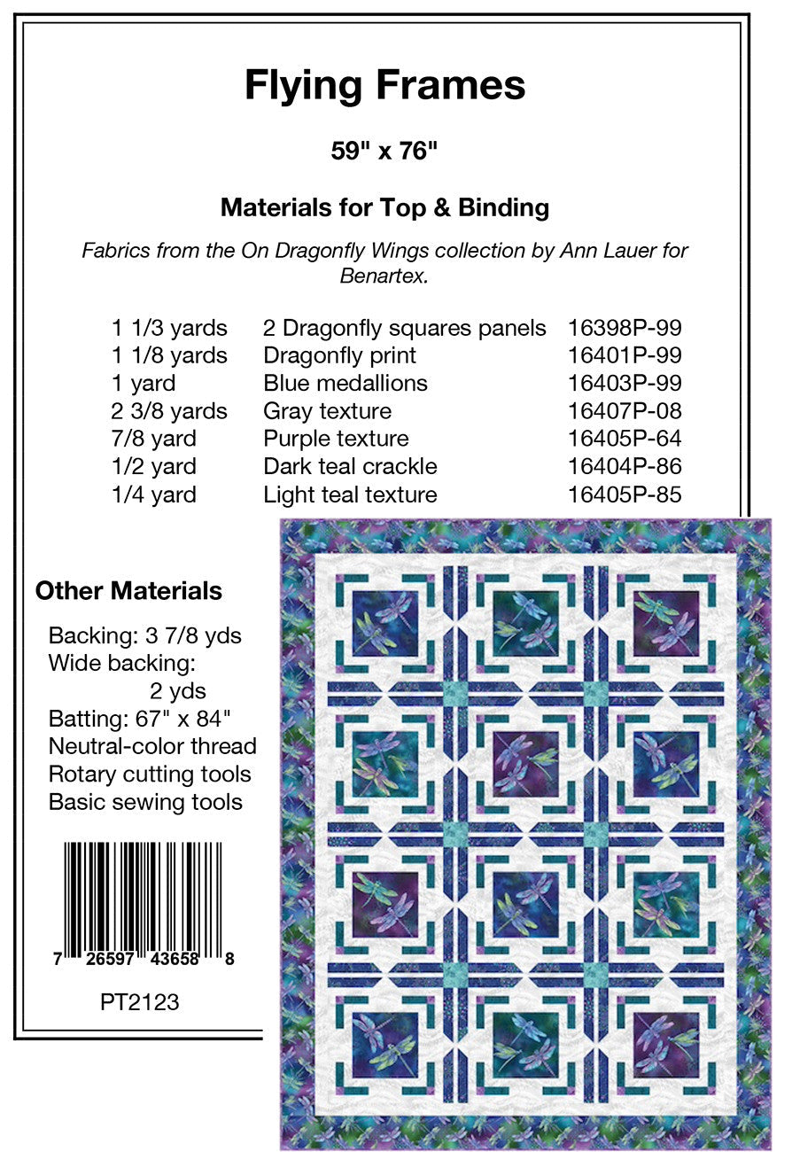 Flying Frames Quilt Pattern