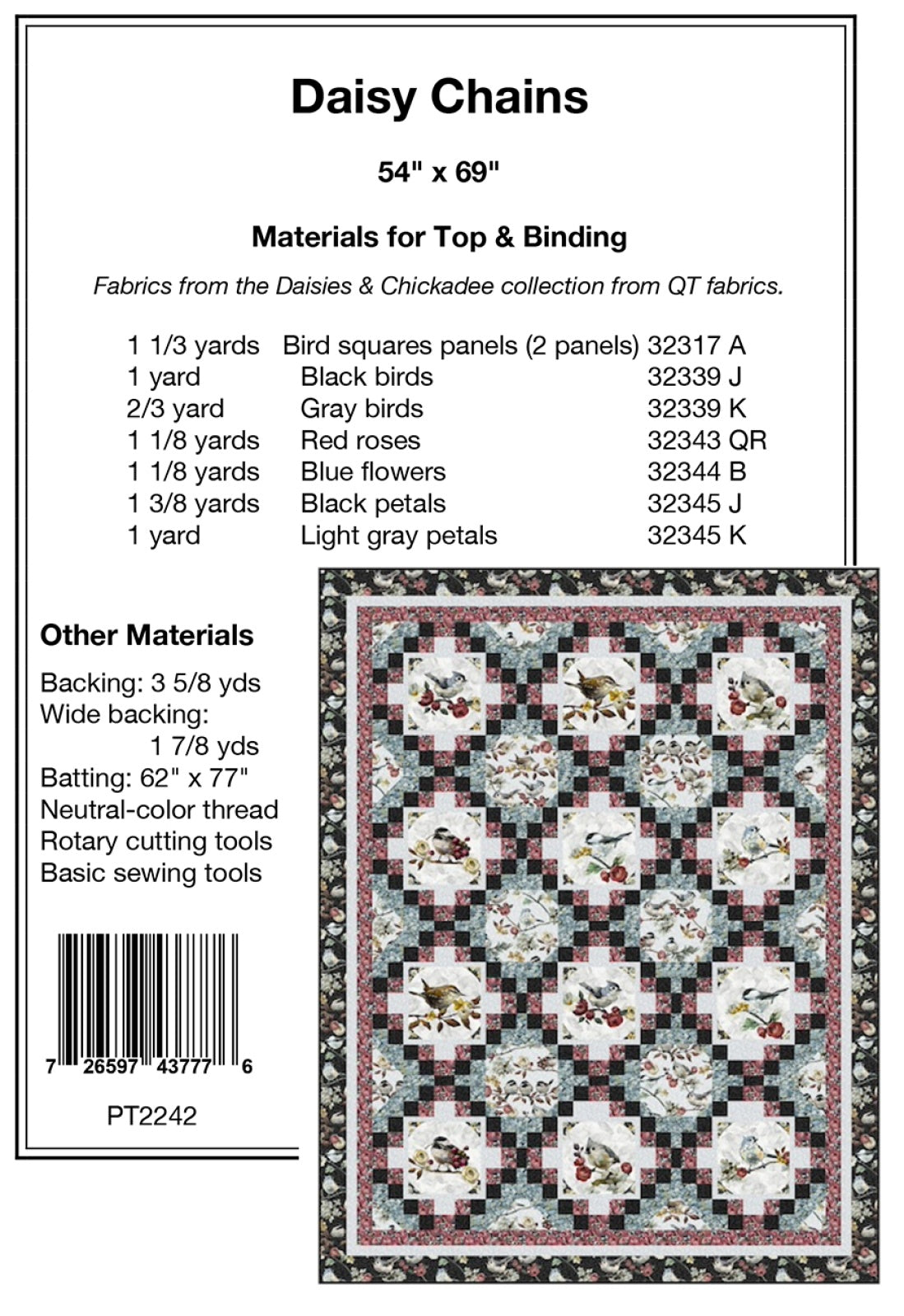 Daisy Chains Quilt Pattern