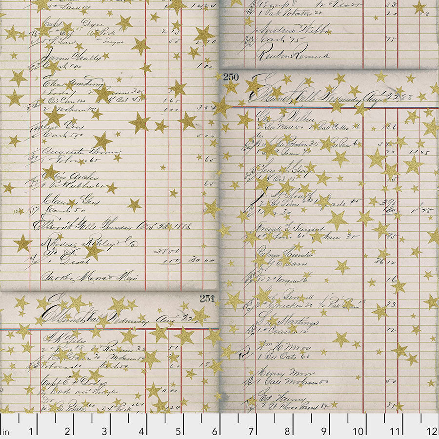 FS Neutral Yuletide Christmas List PWTH117-Tim Holtz