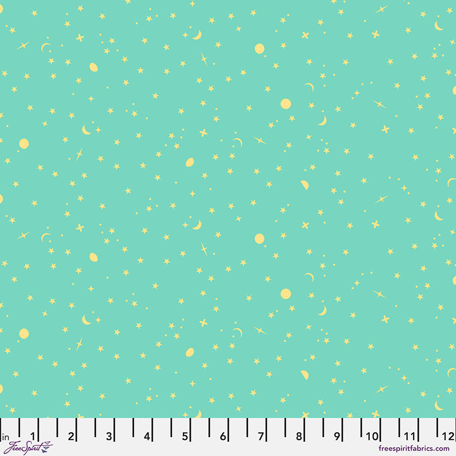 FS Space Sprinkles - Seaglass || Tula Pink True Colors