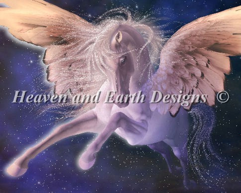 Pegasus Cross Stitch By Laurie Prindle