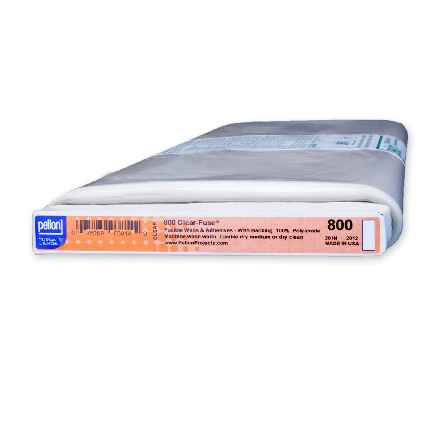 Pellon® 800 Clear-Fuse® 20" x 10 yards Bolt. Color: Clear.