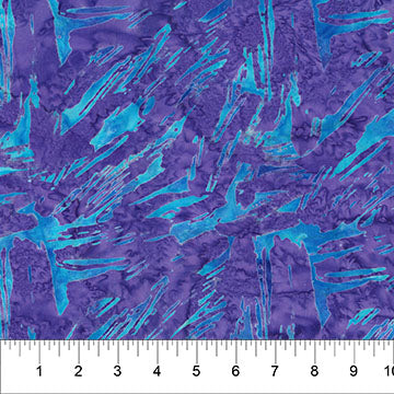 Purple Brushstroke Celebration Cotton 44/45 Fabric Per Yard