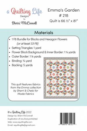 Emmas Garden Quilt Pattern