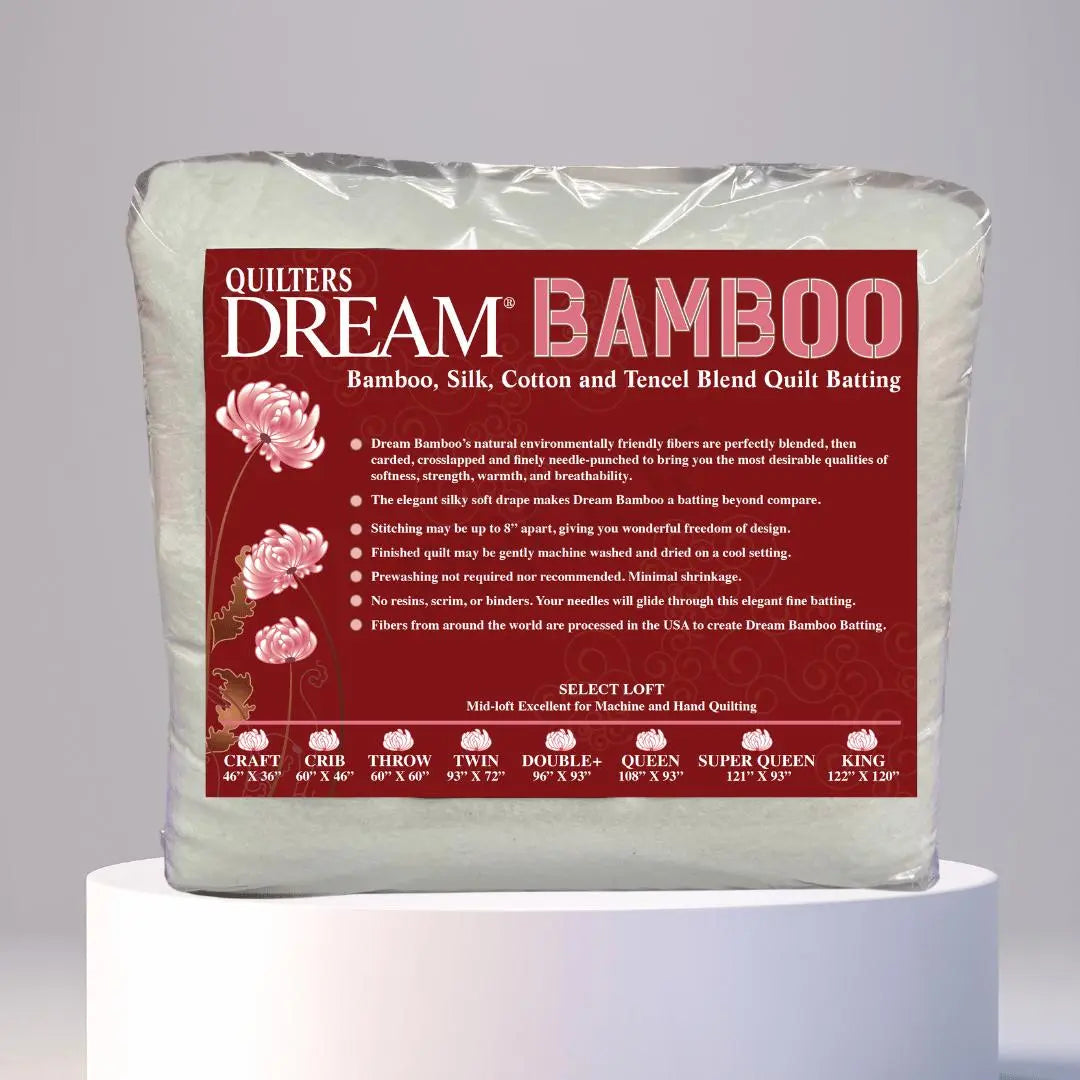 Quilters Dream Bamboo Batting Package (Available For Pre-Order)