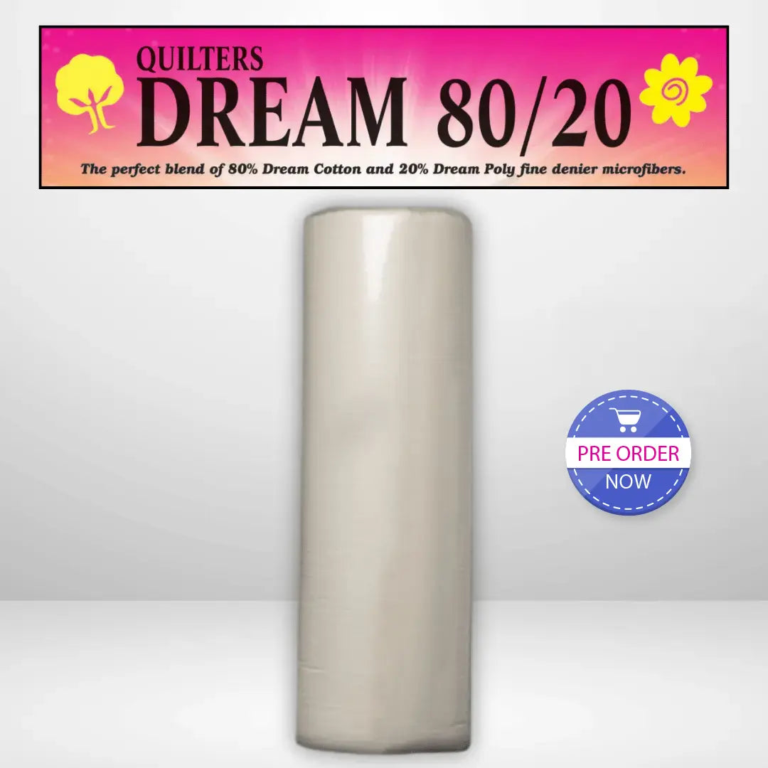 Quilters Dream Select Natural 80/20 Batting Throw Roll - 60" x 30 yards -- AVAILABLE FOR PRE-ORDER - ROUGHLY 8 WEEKS