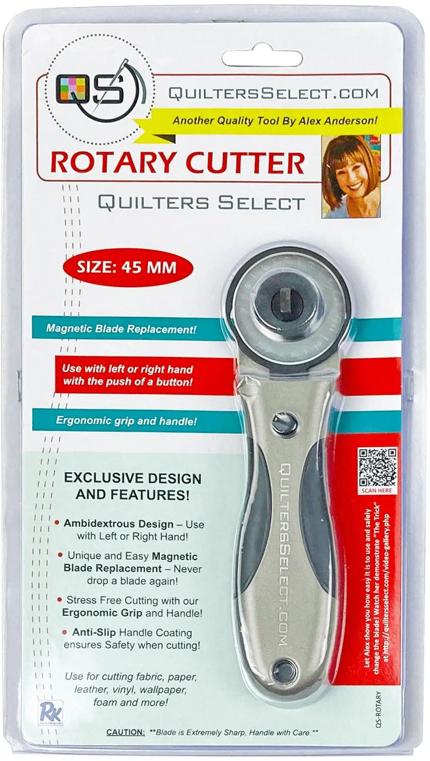 Quilters Select 45mm Deluxe Rotary Cutter