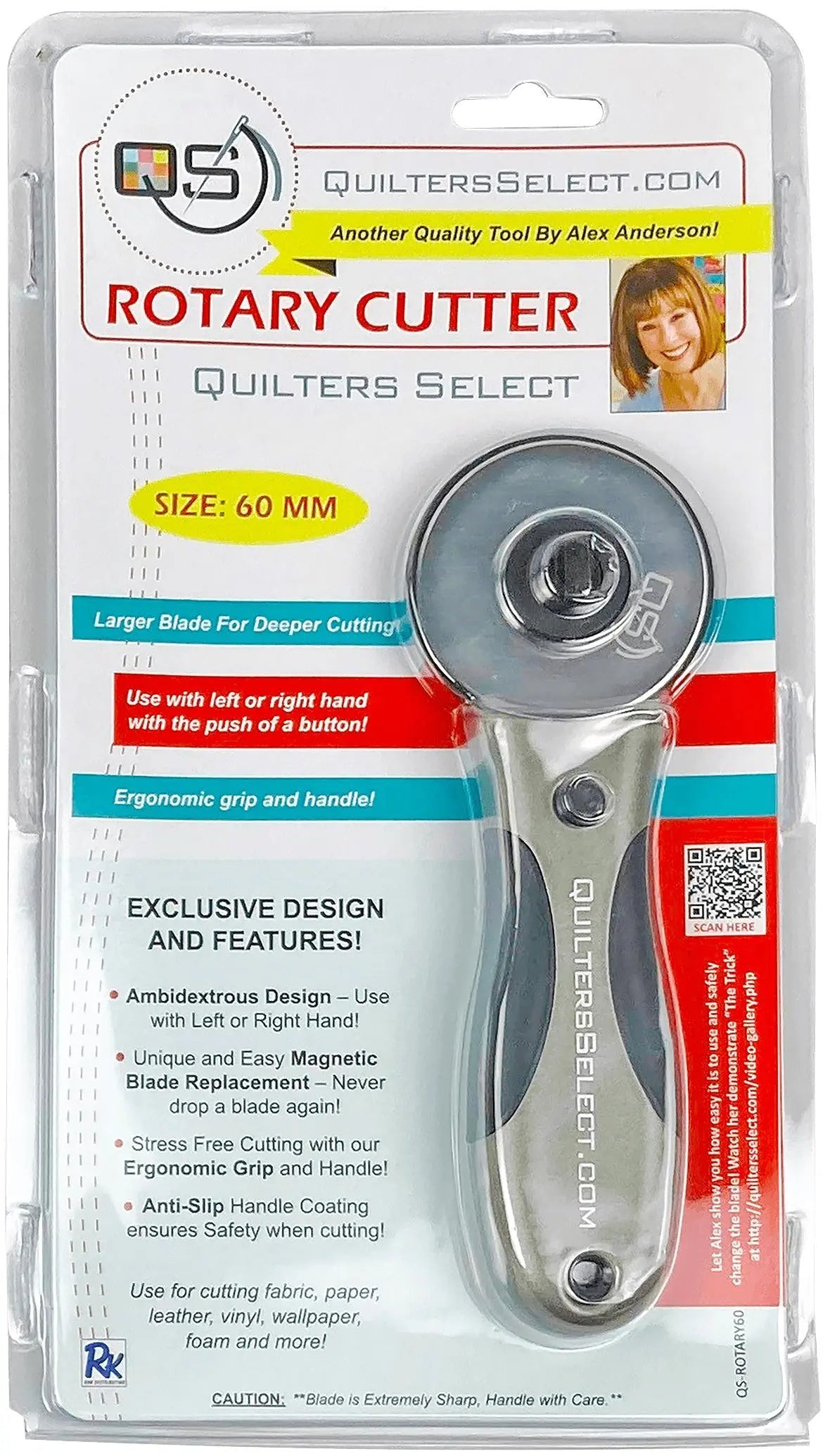 Quilters Select 60mm Rotary Cutter