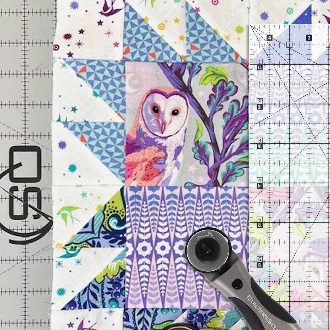 Quilters Select Non-Slip Crystal Clear Ruler 4.5″x18″