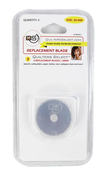 Quilters Select ROTARY BLADE 28M 3 PK