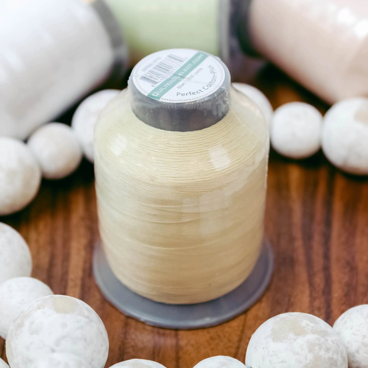 Quilters Select Thread- 2500 YD Cotton Plus 60 weight - SUGAR COOKIE