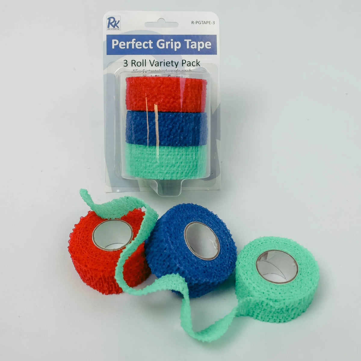 RNK Perfect Grip Tape - 1" Red, Green, Blue