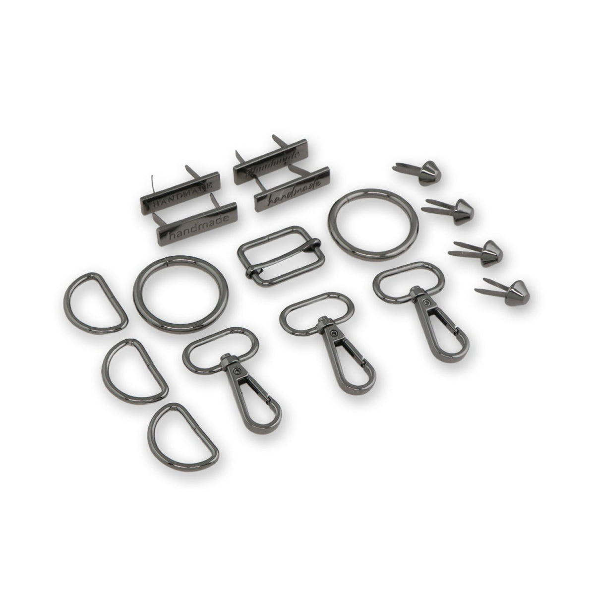 Making Bags: A Field Guide Book Hardware Kit Gunmetal