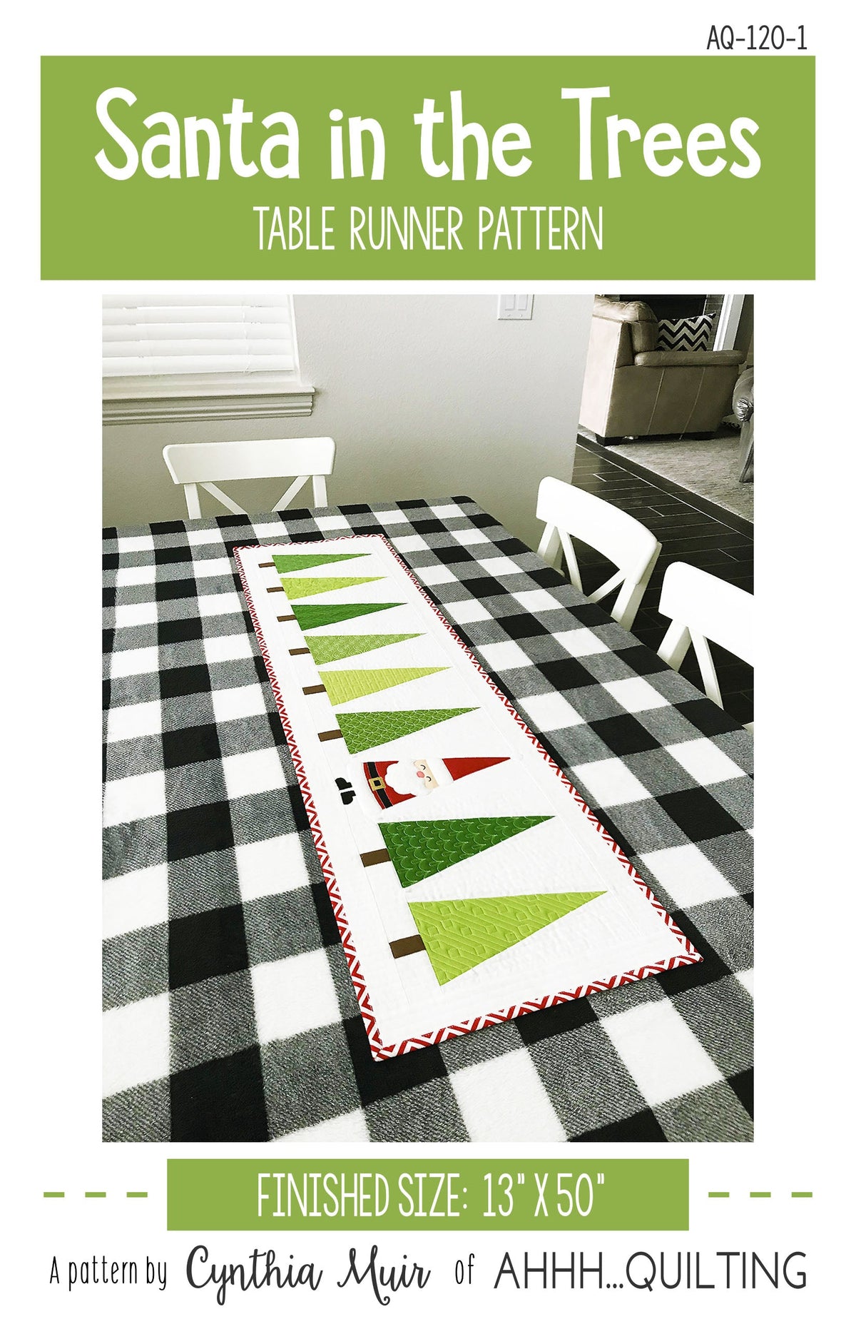 Santa In The Trees Downloadable Pattern
