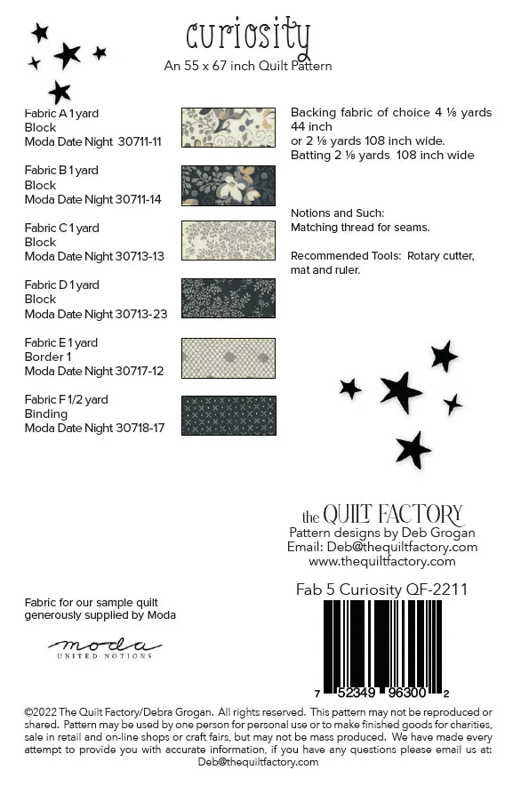 Curiosity Quilt Pattern