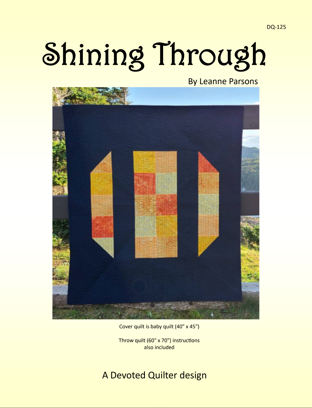 Shining Through Downloadable Pattern
