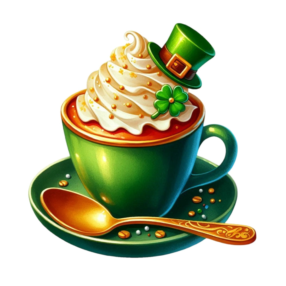 St. Patrick's Day Elements Fabric Panel 18