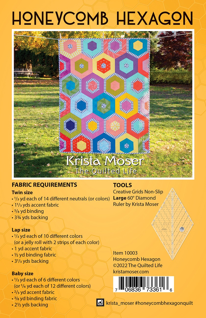 Honeycomb Hexagon Quilt Pattern