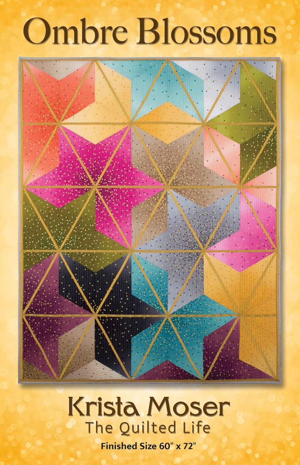 Ombre Blossoms Quilt Pattern