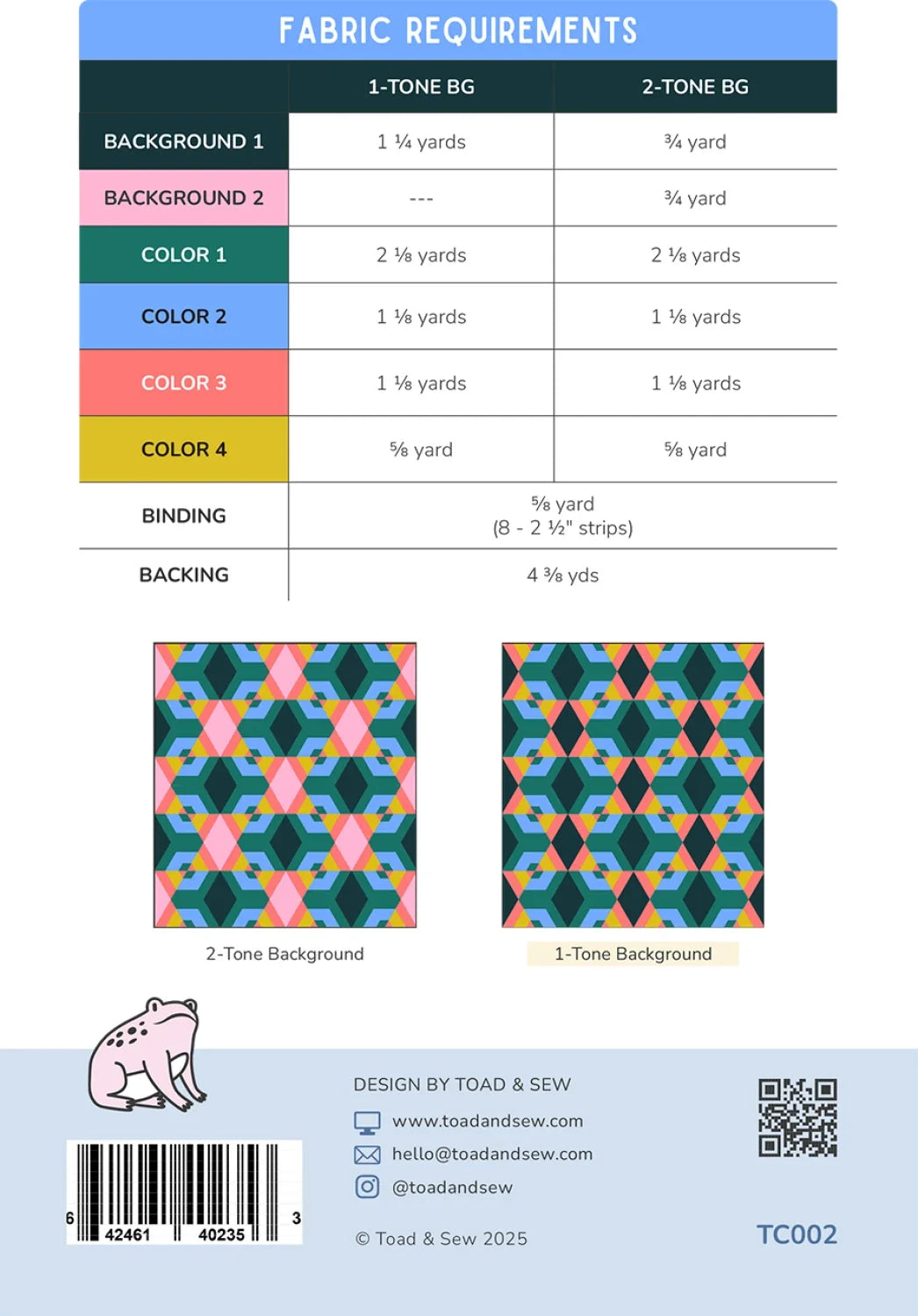 Divergence Quilt Pattern