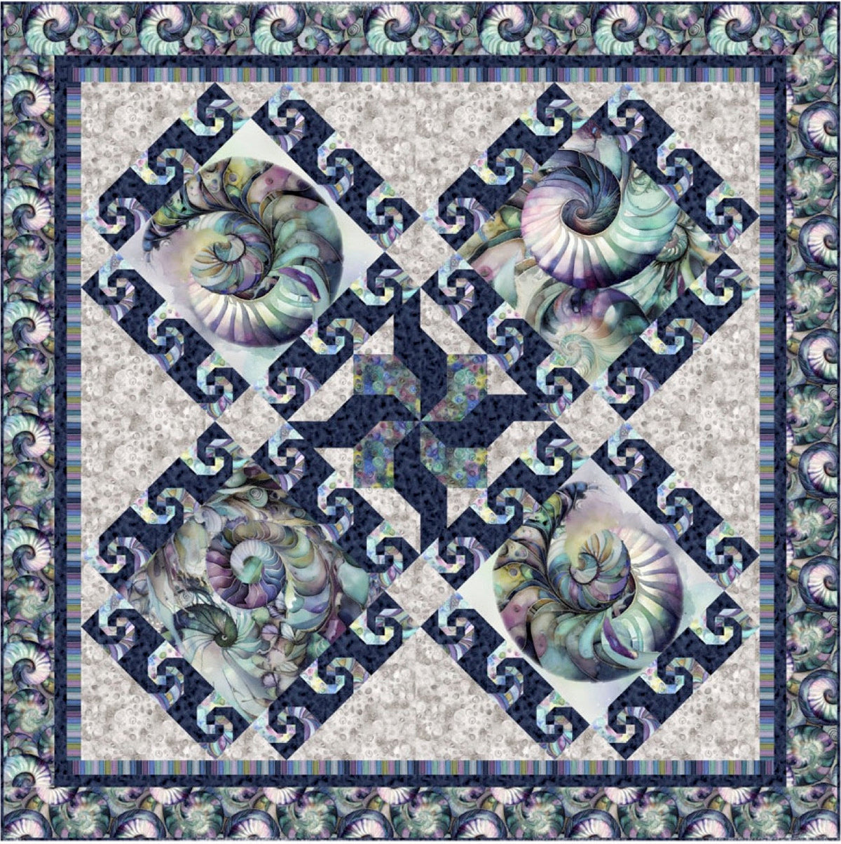 Twisting Spirals Downloadable Pattern