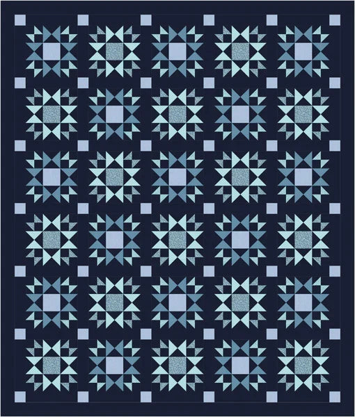 Sea Crystals Quilt Pattern