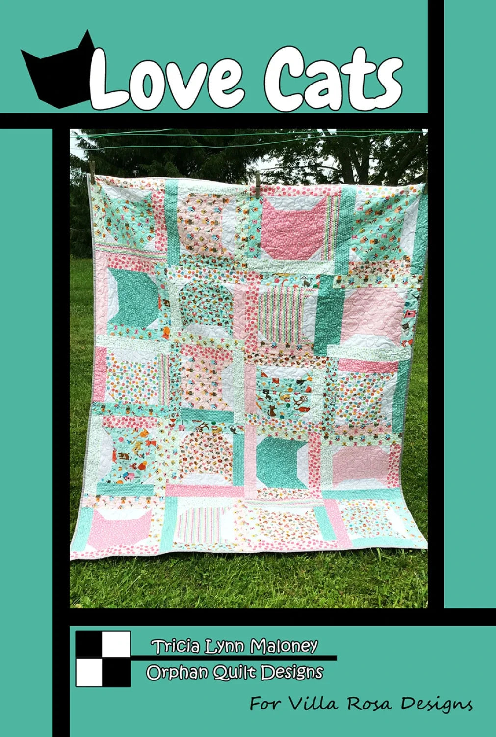 Love Cats Quilt Pattern
