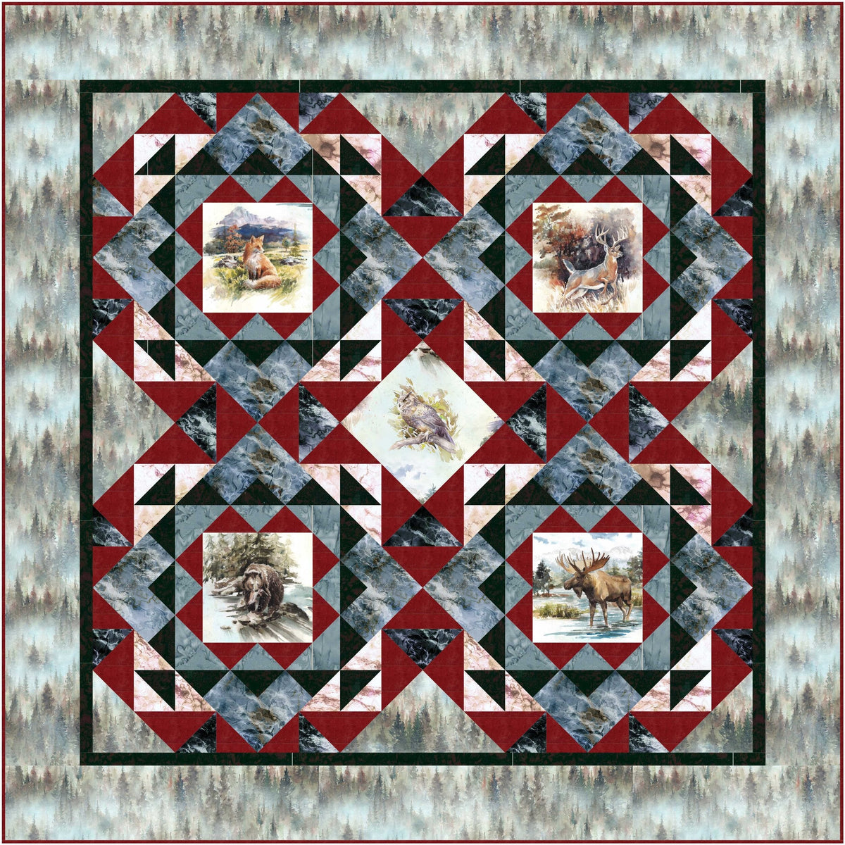 Wild Mist Downloadable Pattern