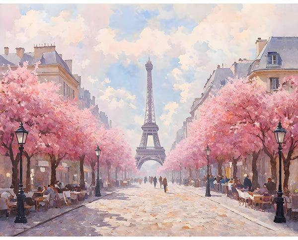 Bonjour Belle Cotton Candy A Hoffman Spectrum Digital Print (26.5” x 43") Panel