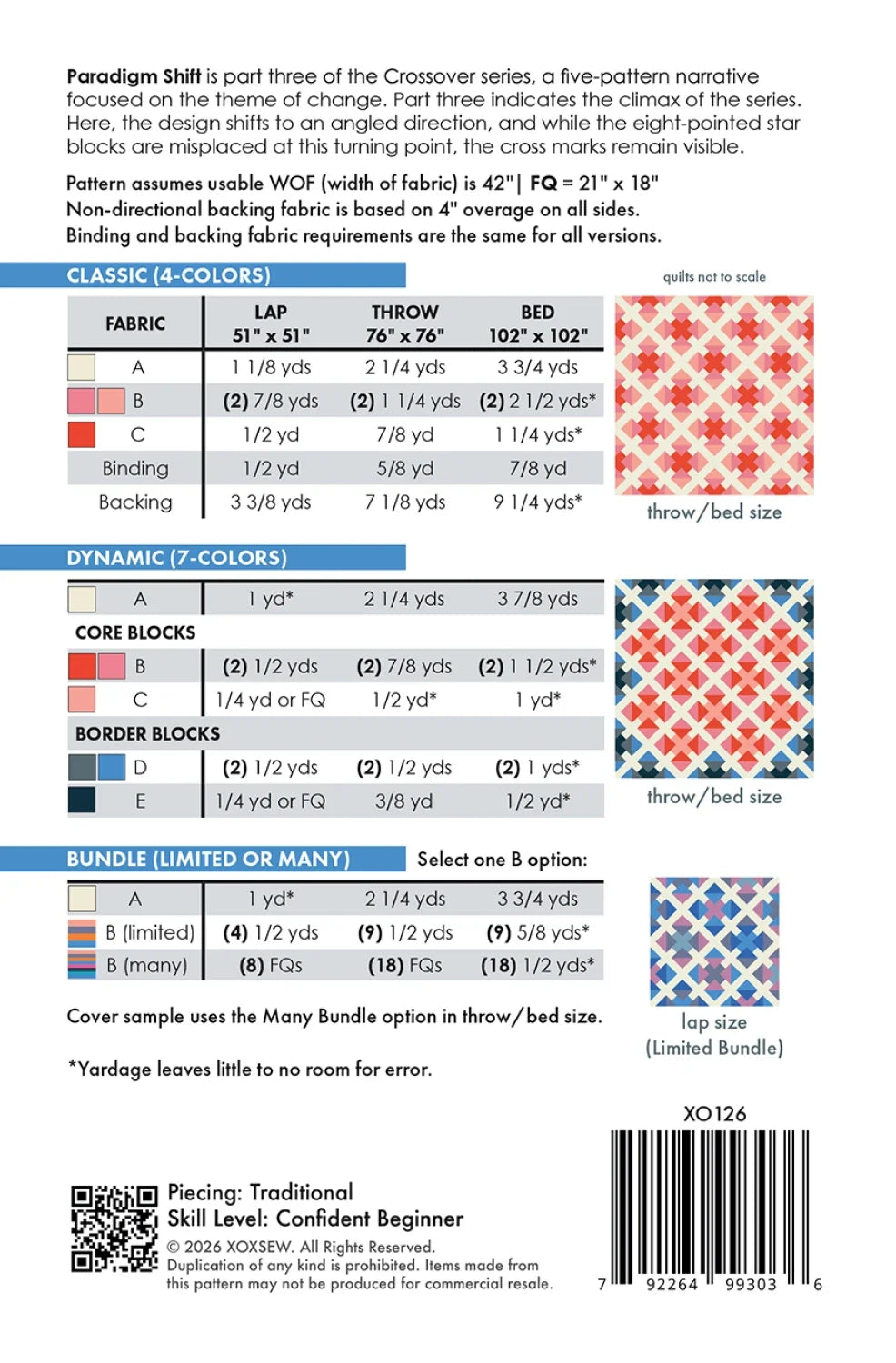 Paradigm Shift Quilt Pattern