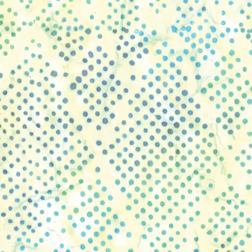 Yellow Diamond Dots Cotton 44"/45" Fabric Per Yard