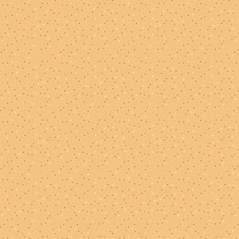 Yellow Waffle Cone Cotton 44"/45" Fabric Per Yard