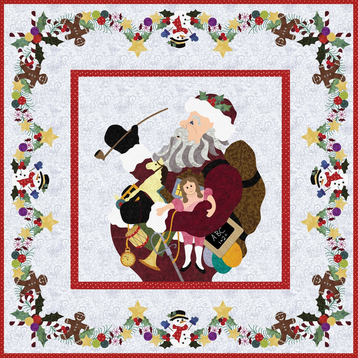 Ole Time Santa Quilt Pattern