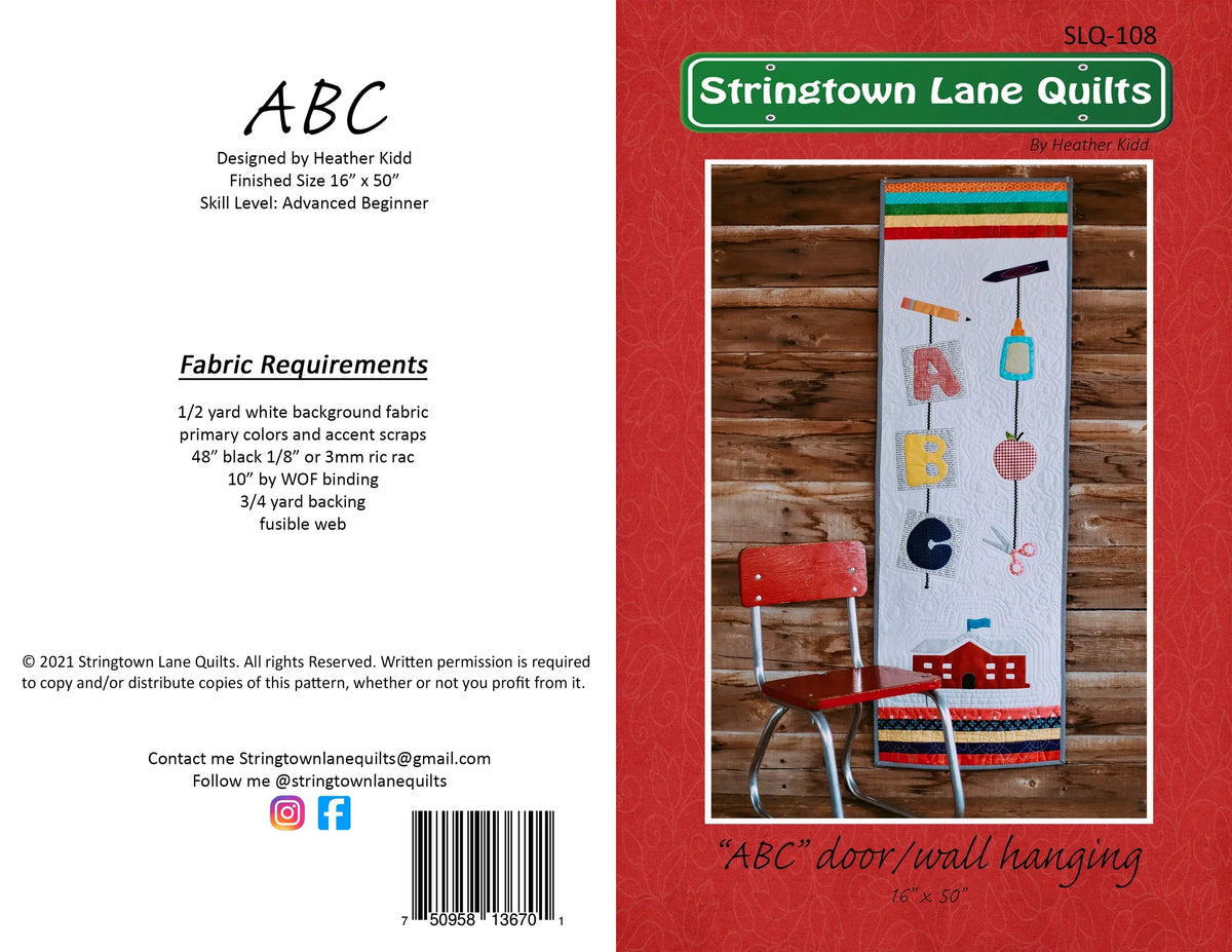ABC Quilt Pattern