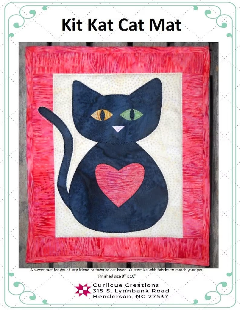 Kit Kat Cat Mat Pattern