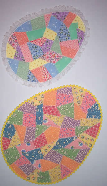 Easy Crazy Easter Eggs Quilt Pattern
