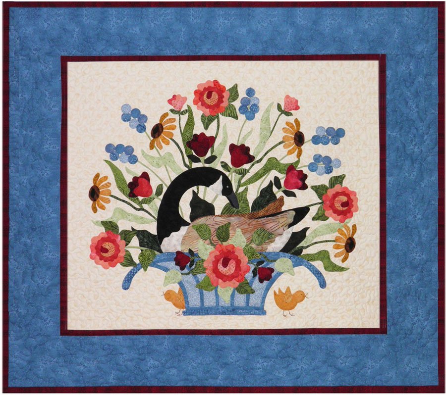 Nesting Goose Wall-Hanging Quilt Pattern