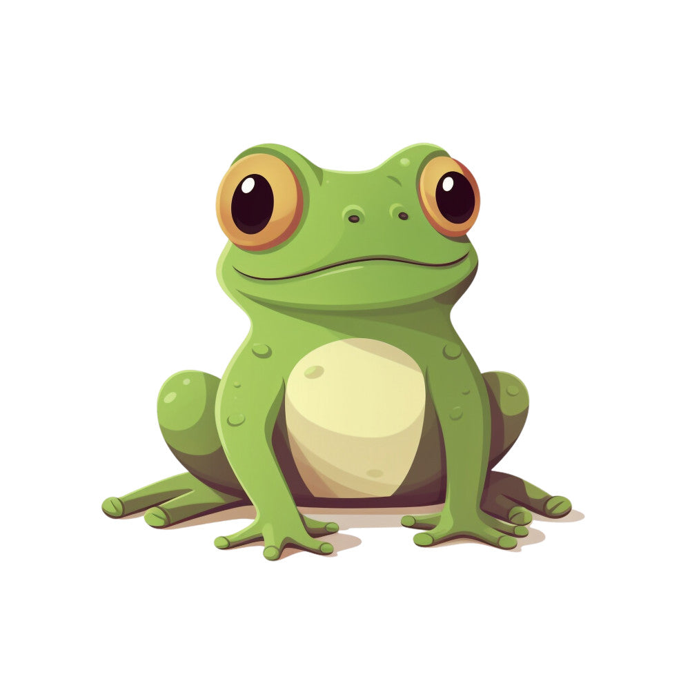 Cartoon Frogs Fabric Panel 11