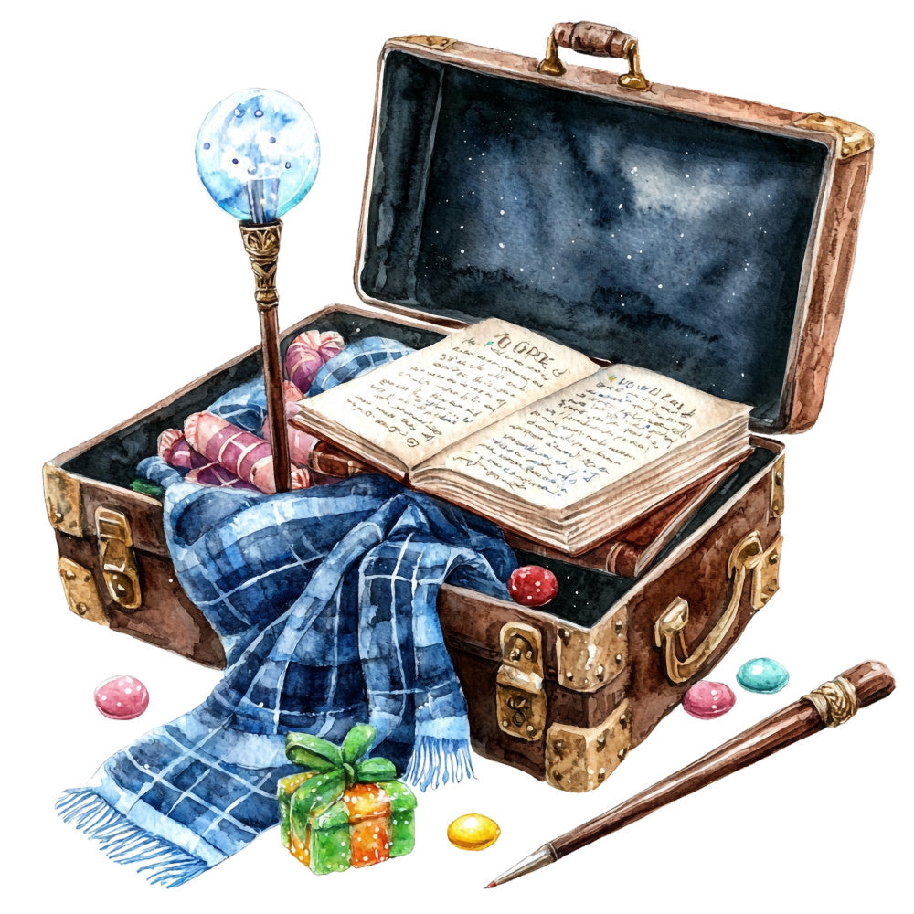 Wizard School Fabric Panel 16