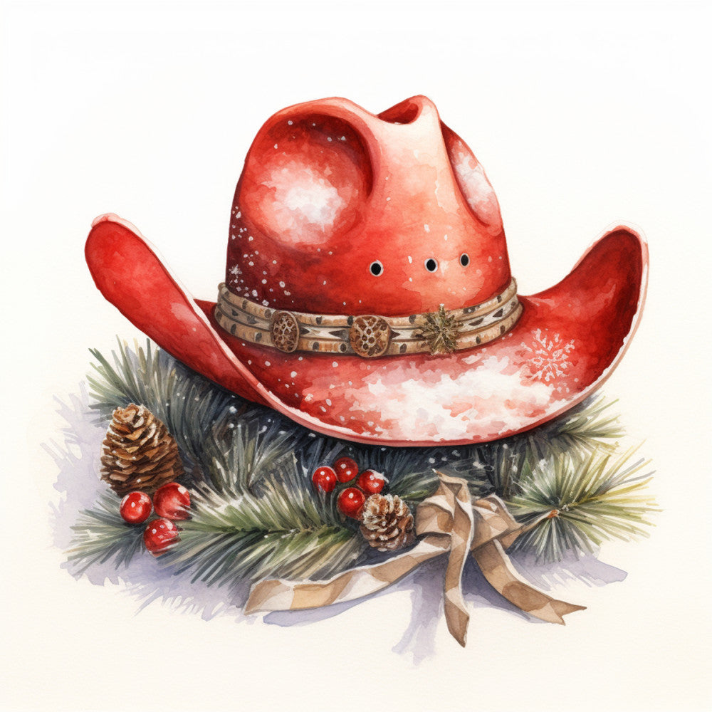 A Country Christmas Fabric Panel 20