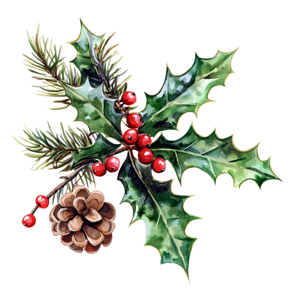 Rustic Christmas Fabric Panel 13