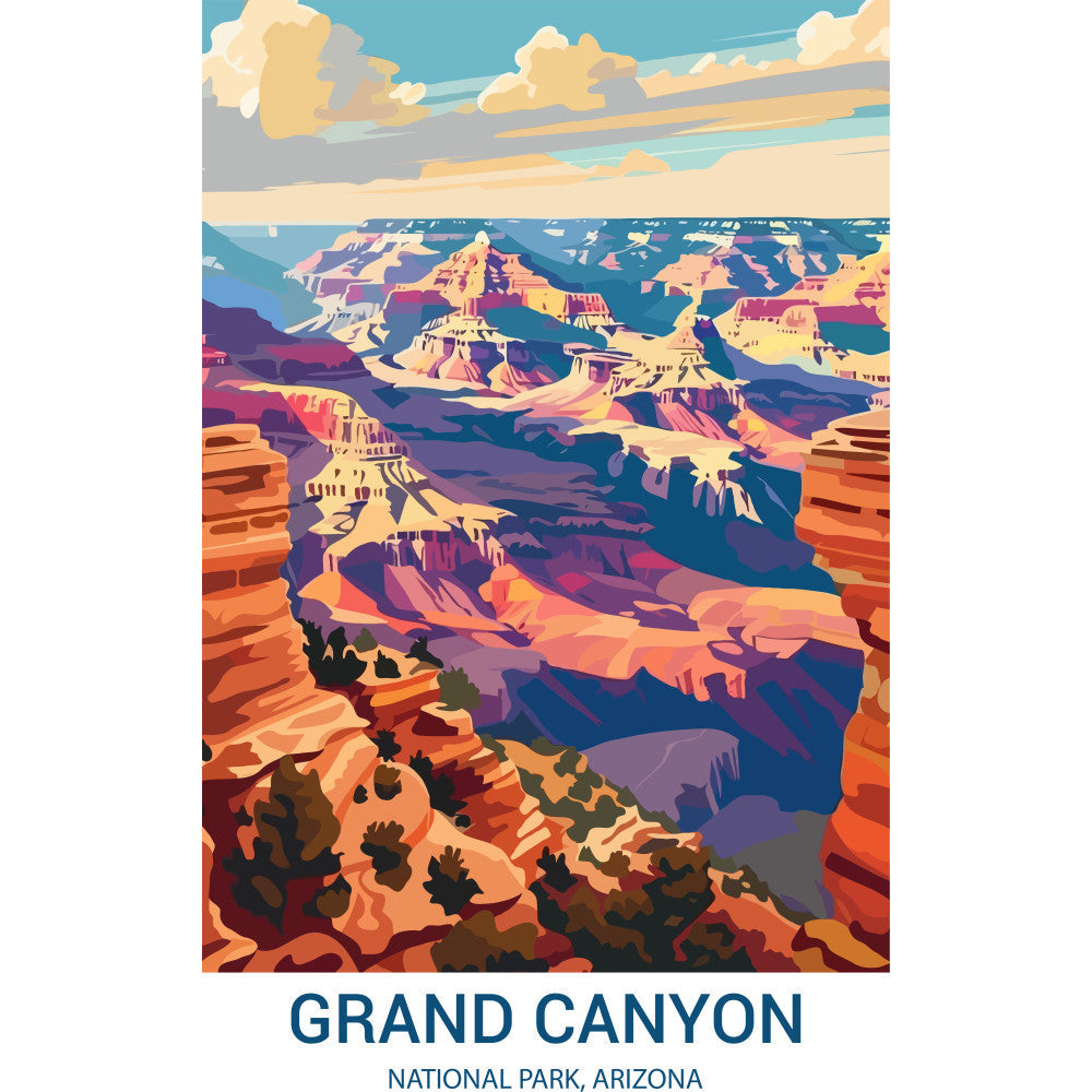 National Parks Posters Fabric Panel 23