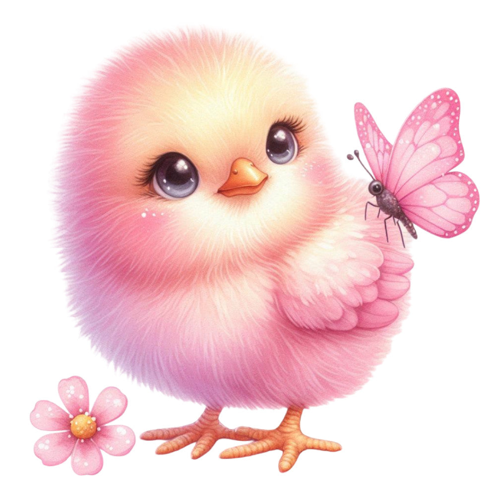 Pastel Chicks Fabric Panel 27