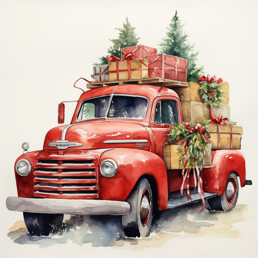 A Country Christmas Fabric Panel 42
